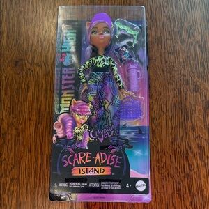 Mattel Monster High Doll in Green and Purple